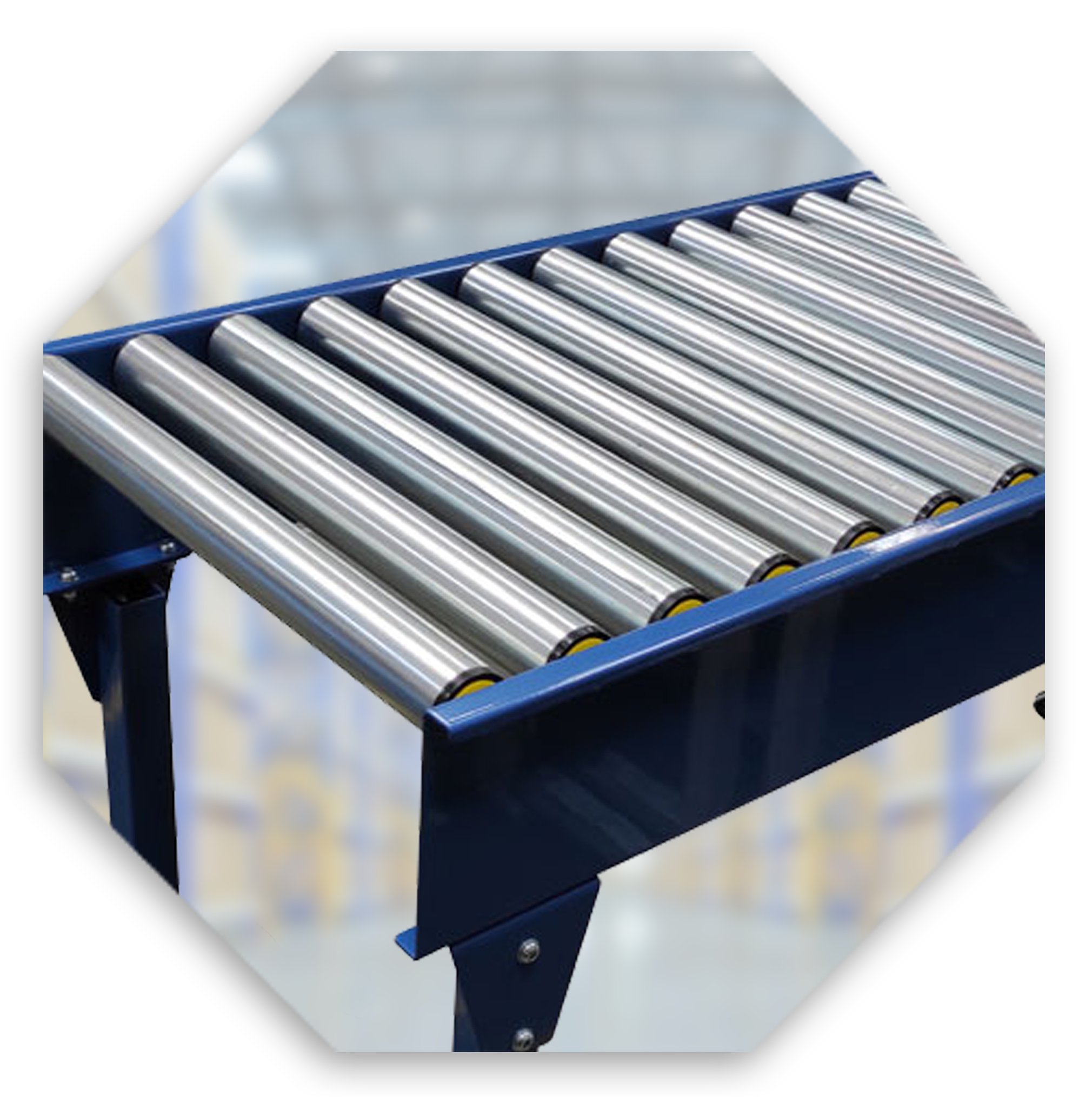 gravity roller conveyor